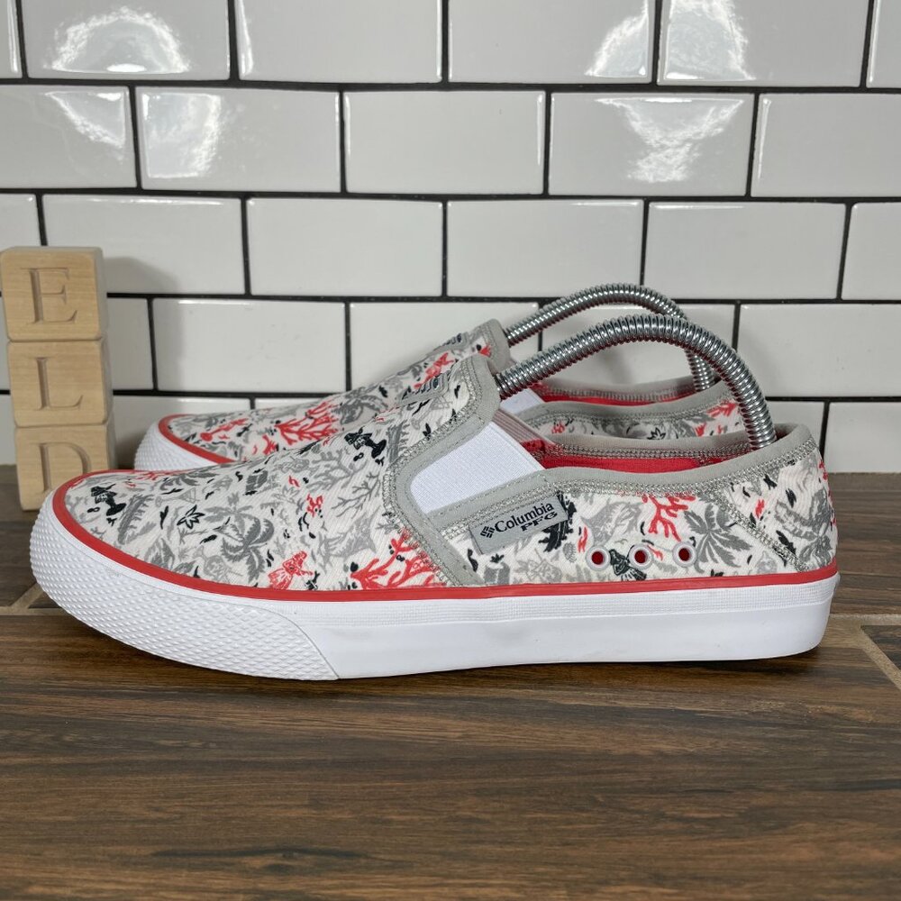 Columbia Slack Water PFG Slip Shoes Womens Size 9.5 Multicolor Fishing Sneaker